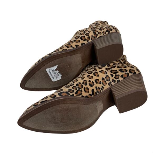 CHINESE LAUNDRY Cortes Faux Fur Leopard Ankle Boot - Picture 7 of 7